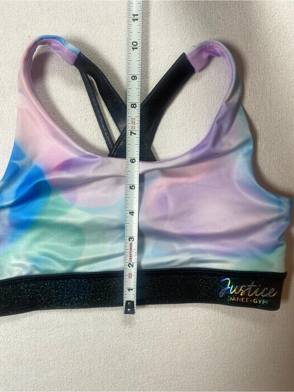 Justice pastel tie